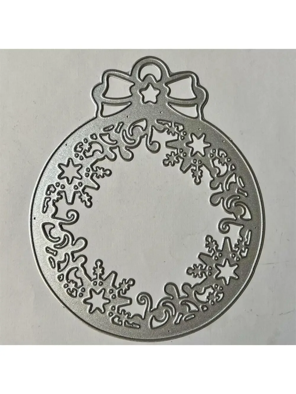 Christmas Ornament Metal Cutting Die Snowflake Design Card Making Craft